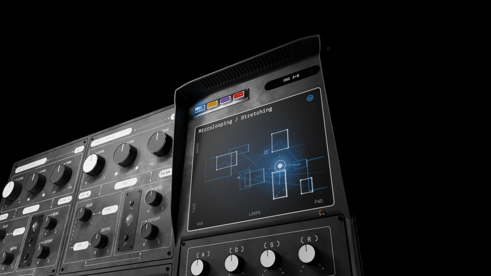 A glimpse of Archetone’s performance screen
